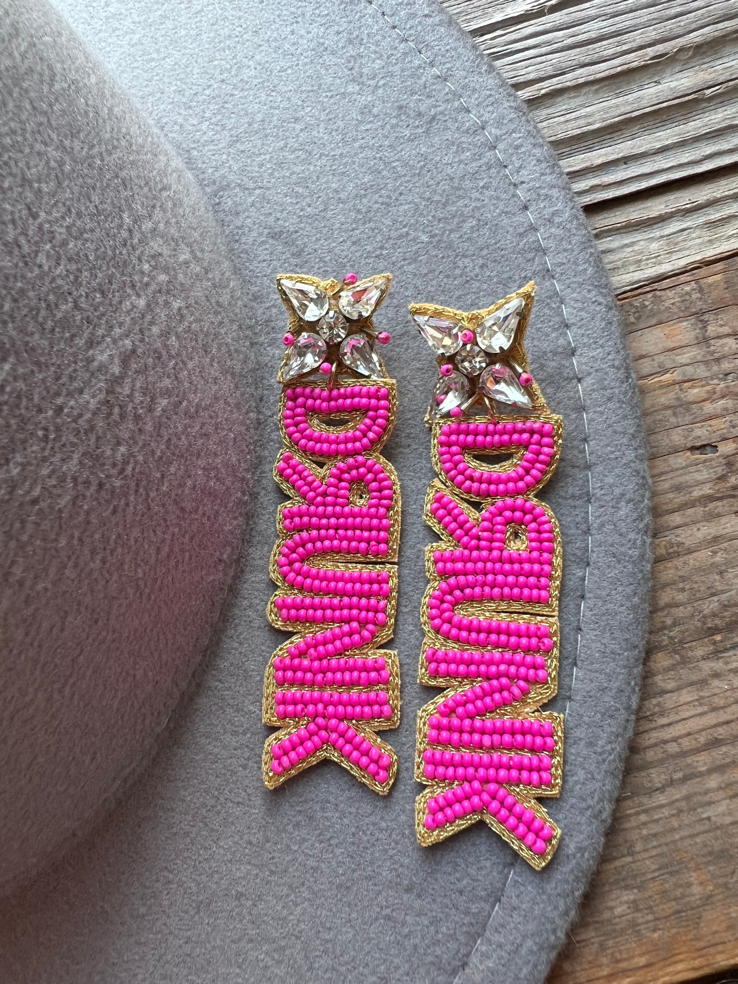 Drunk Earrings