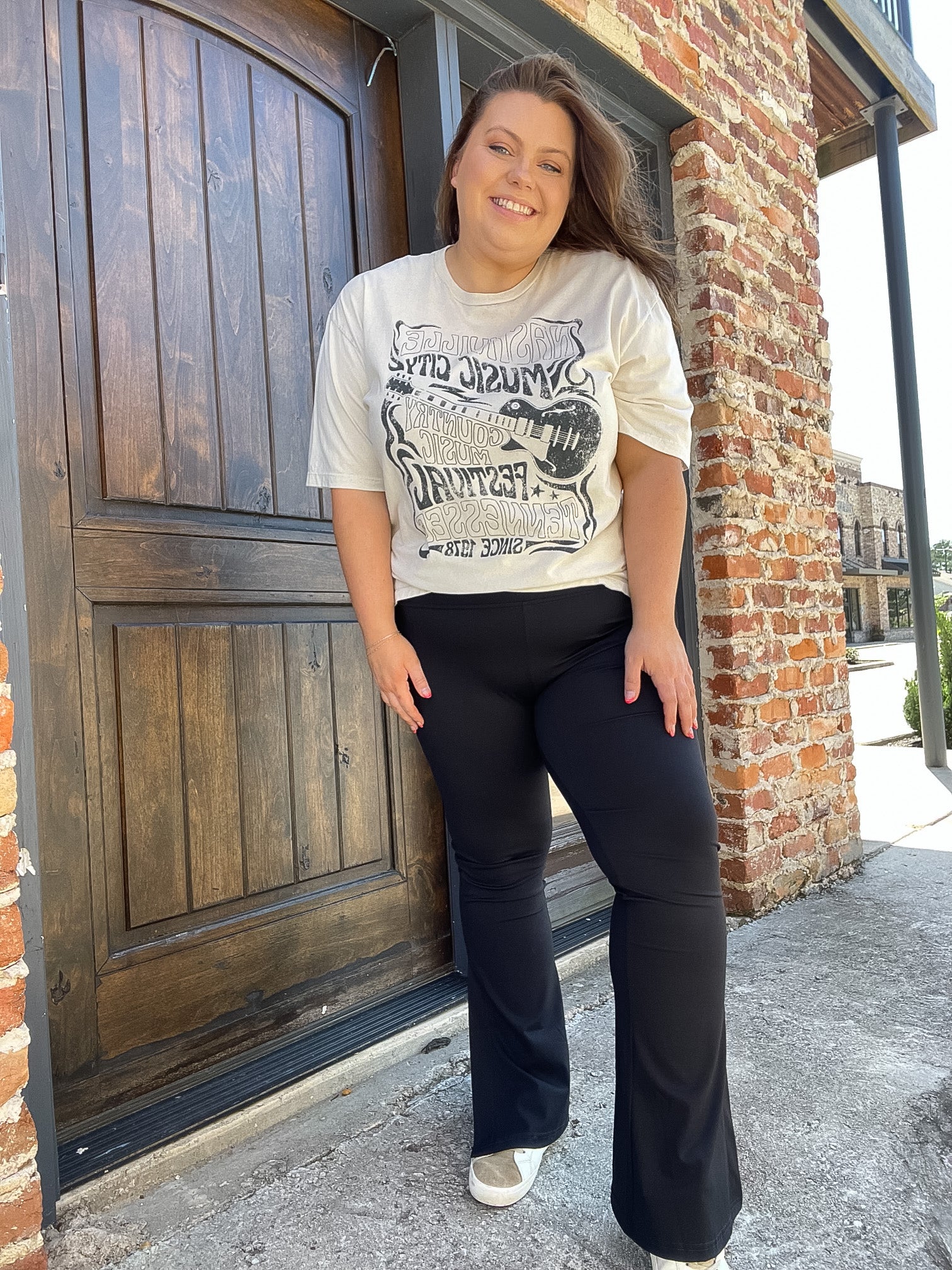 High Rise Split Legging