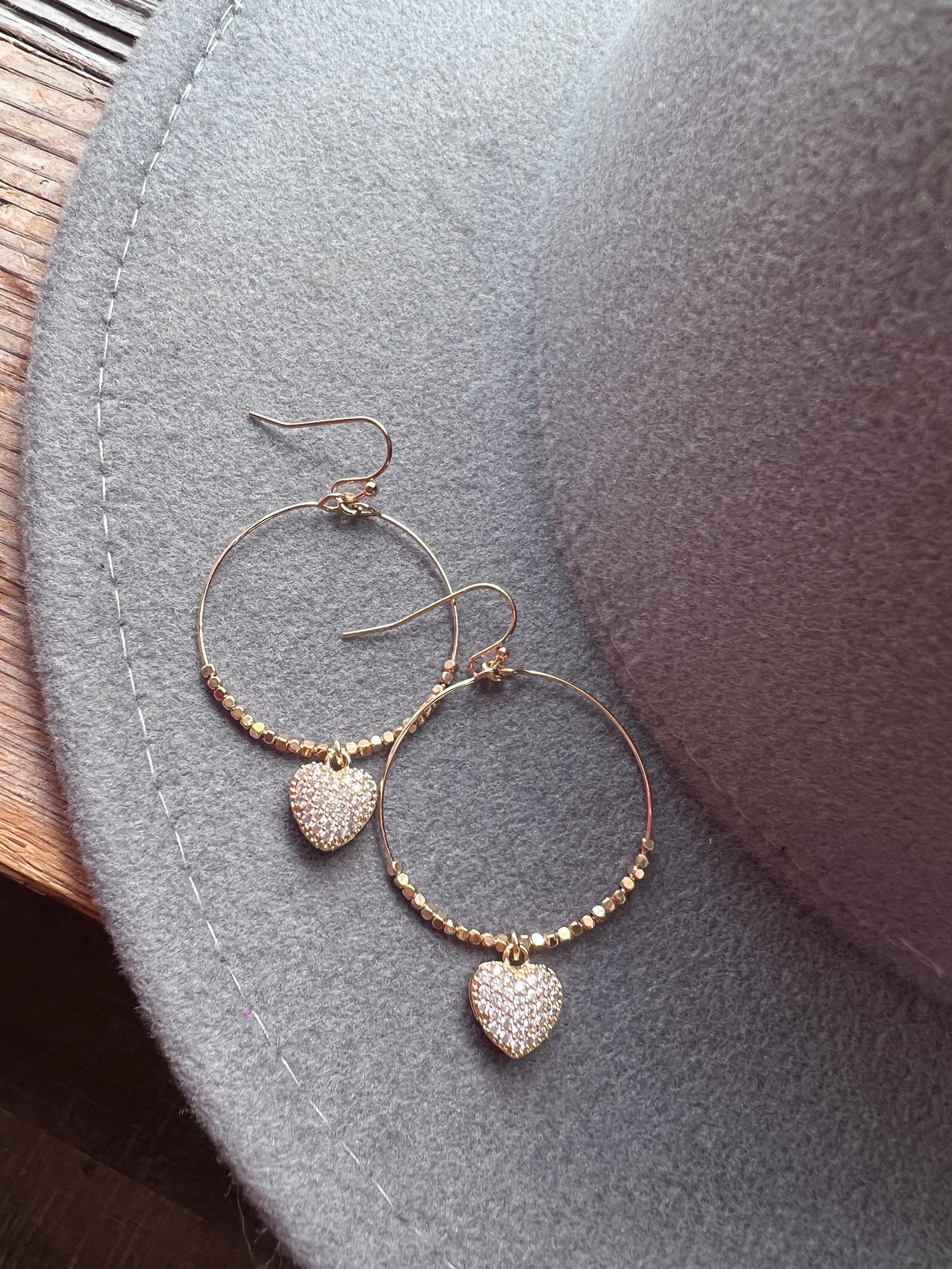 Locked in Love Earrings