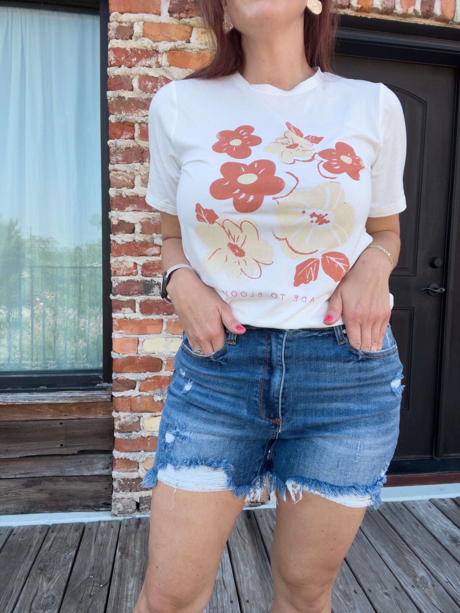 Anna High Rise Shorts