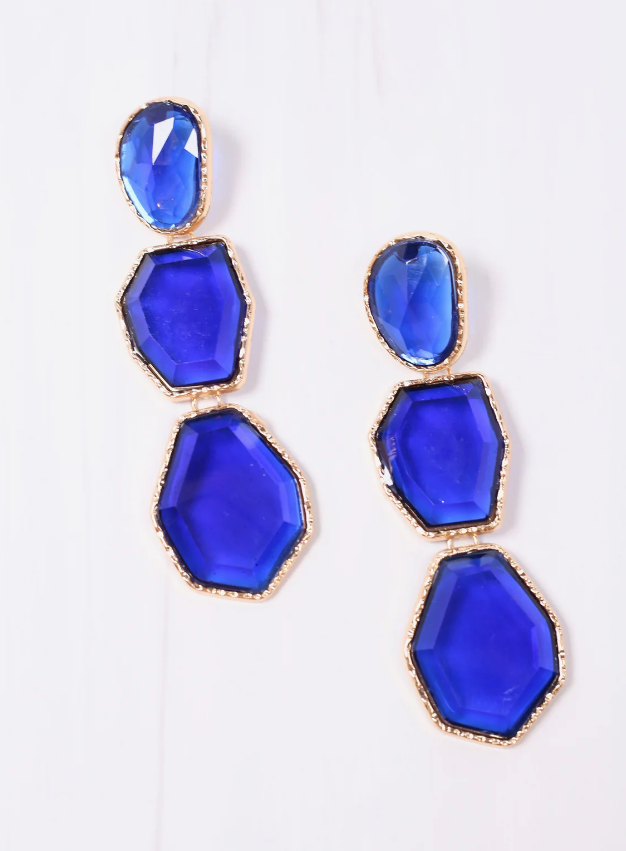 Piney Stone Drop Earrings