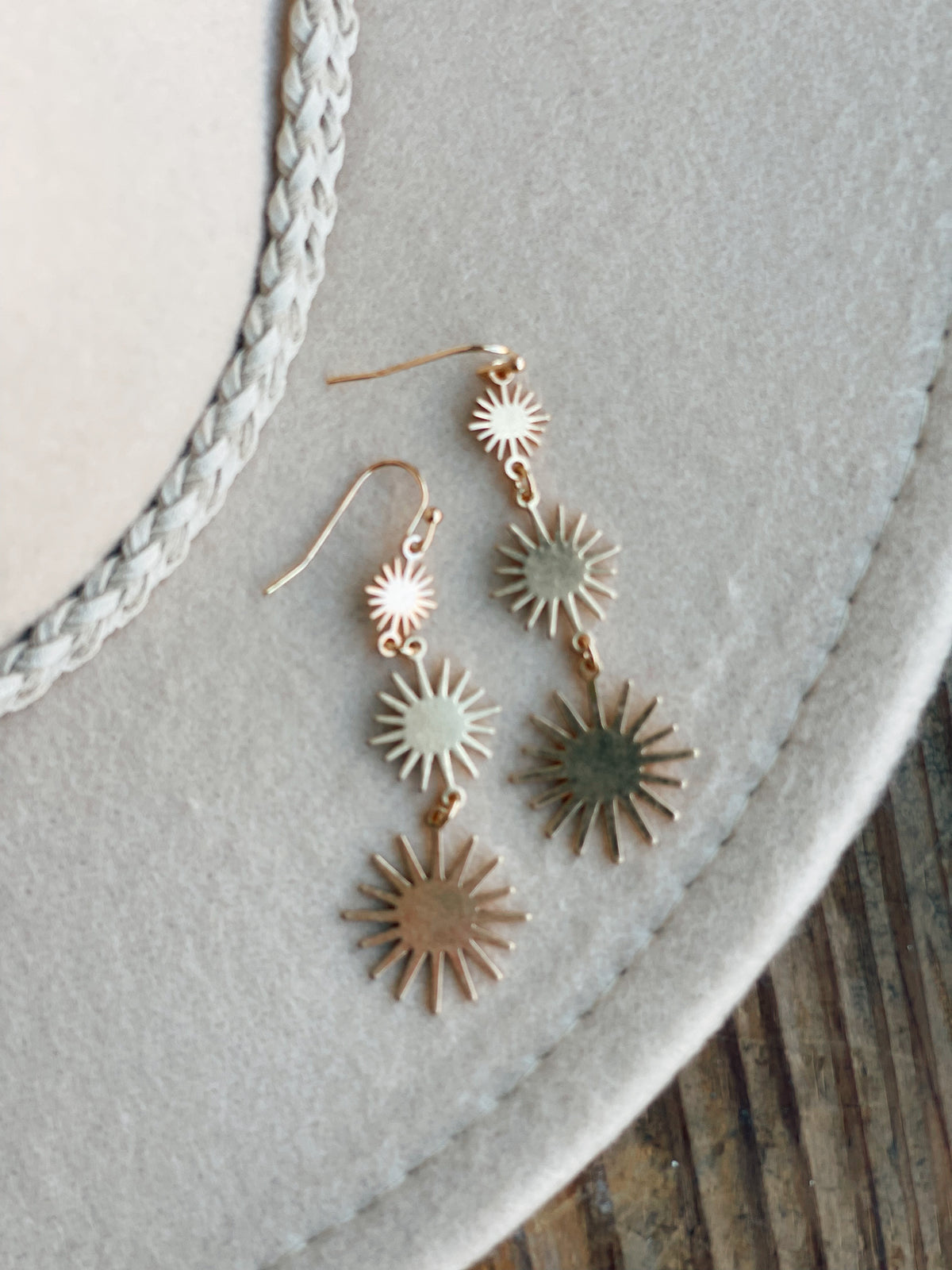 Starburst Dangle Earring