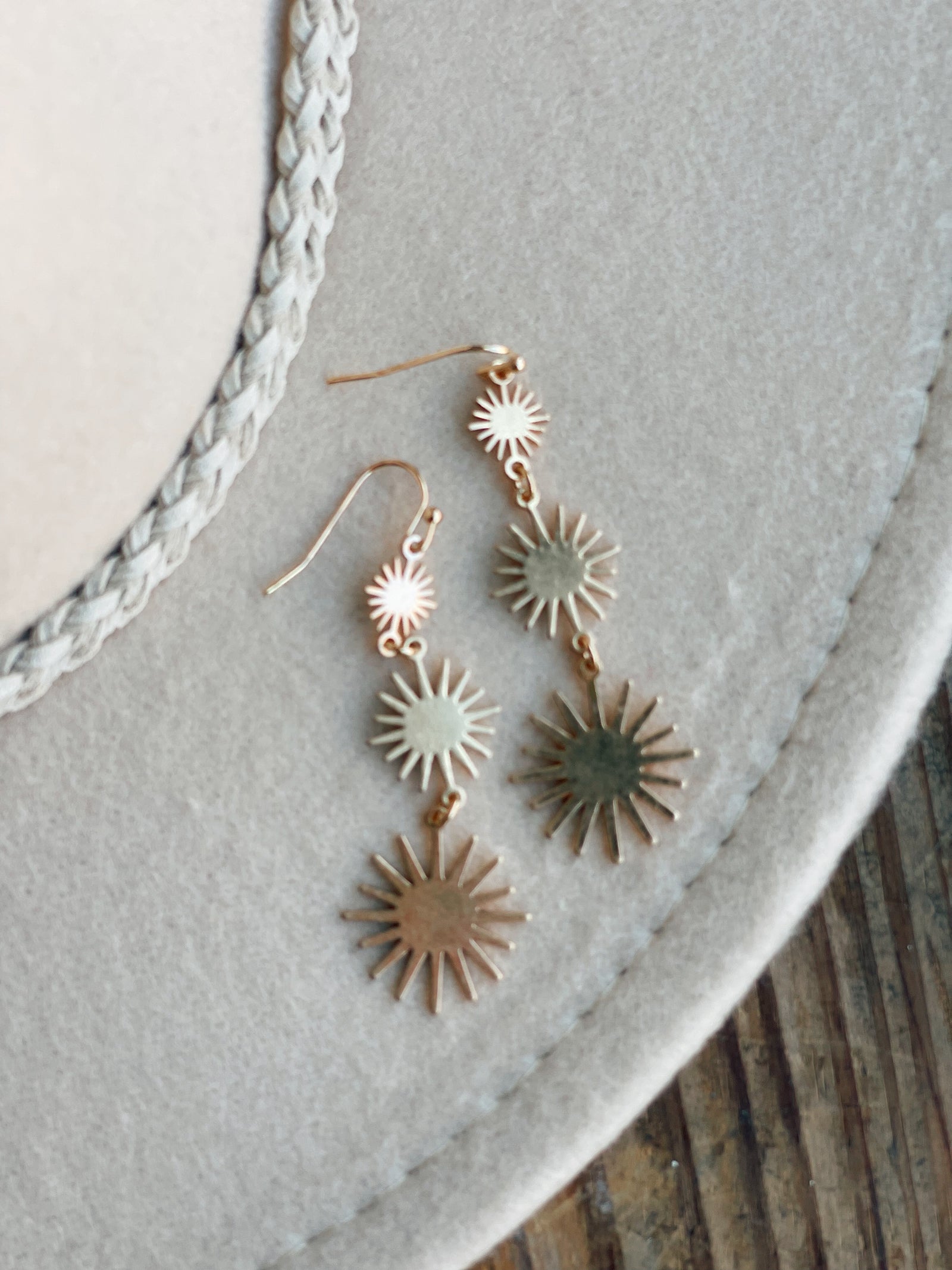 Starburst Dangle Earring