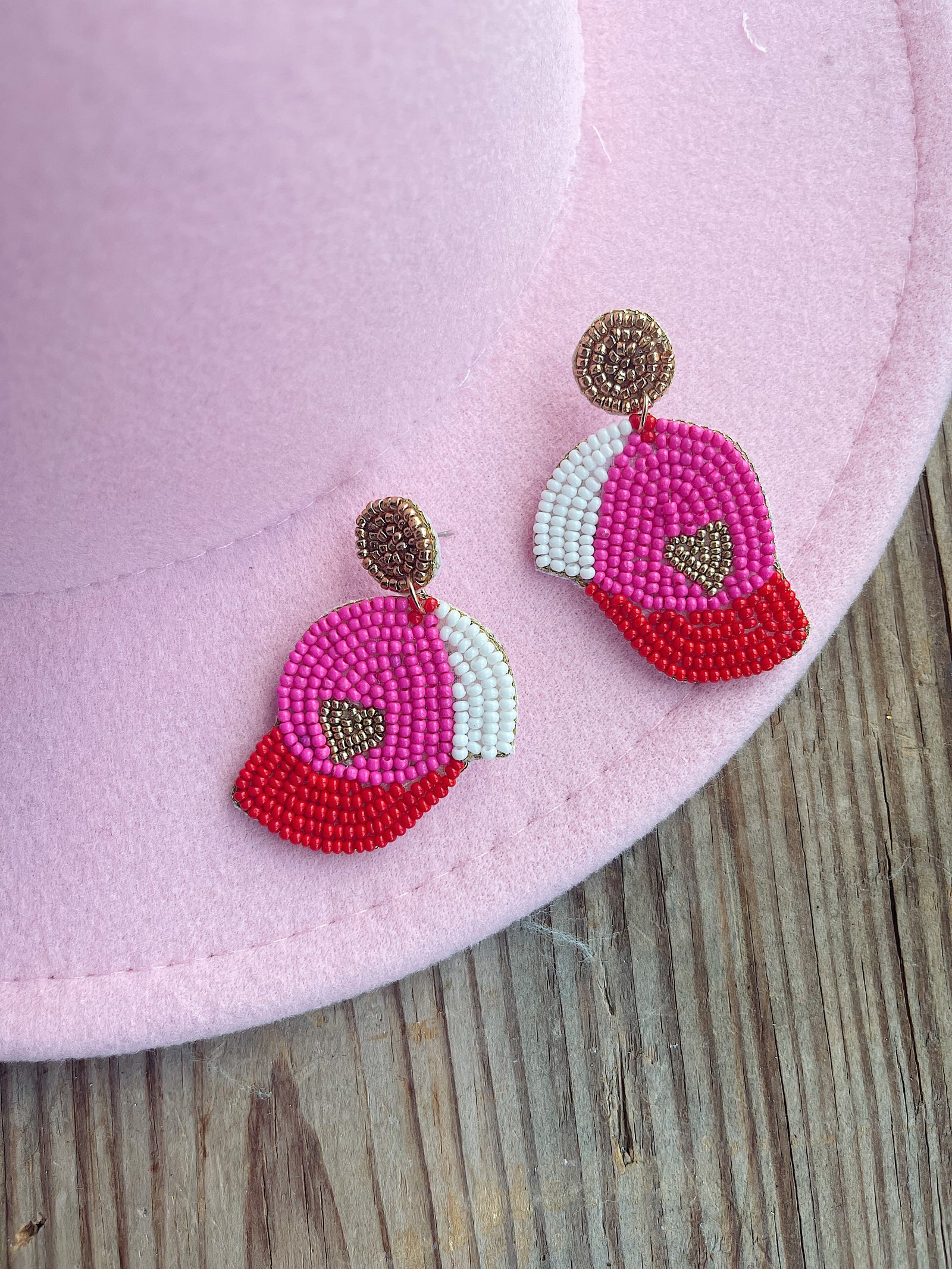 Ballcap Earrings