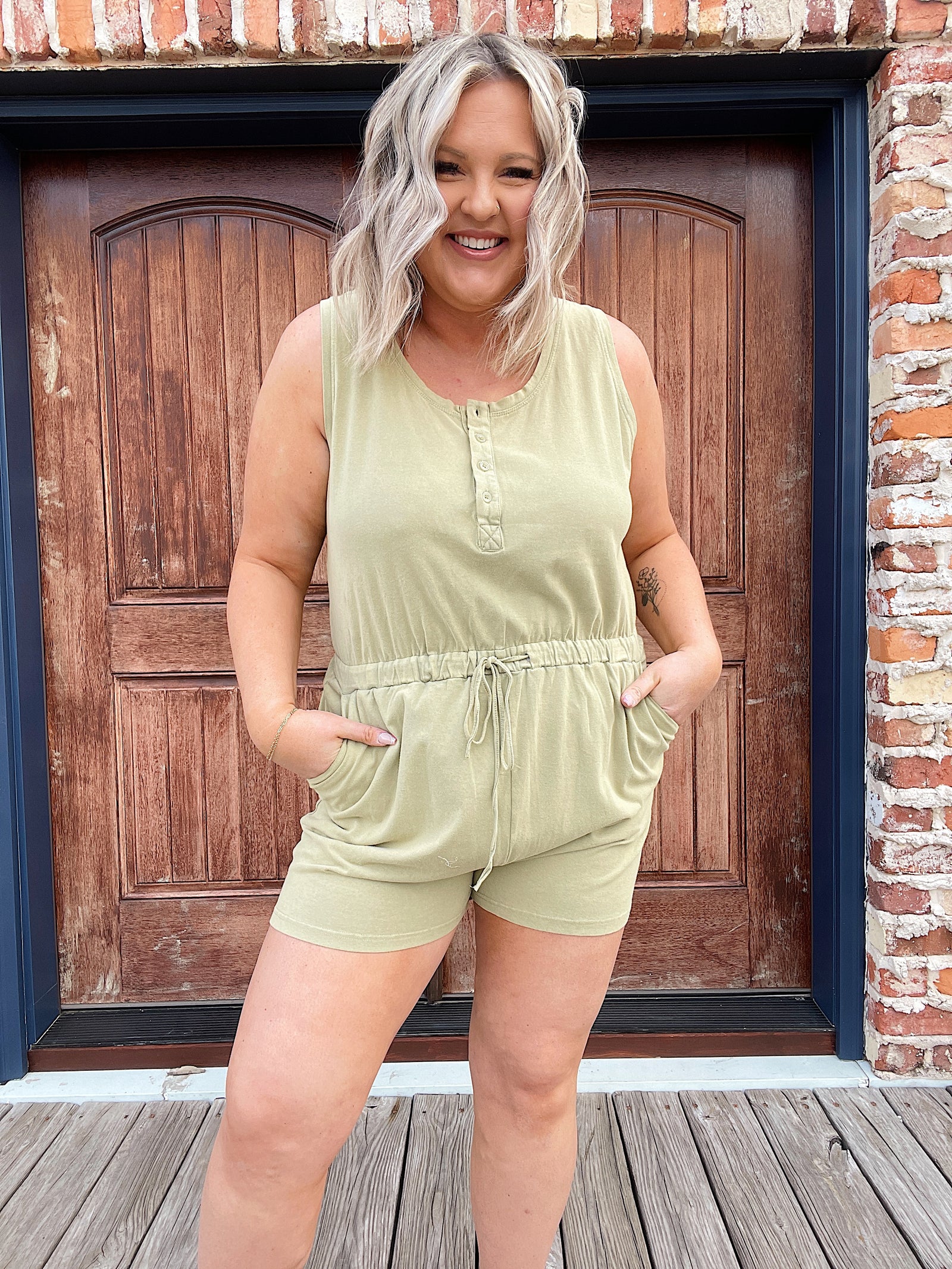 Henley Romper