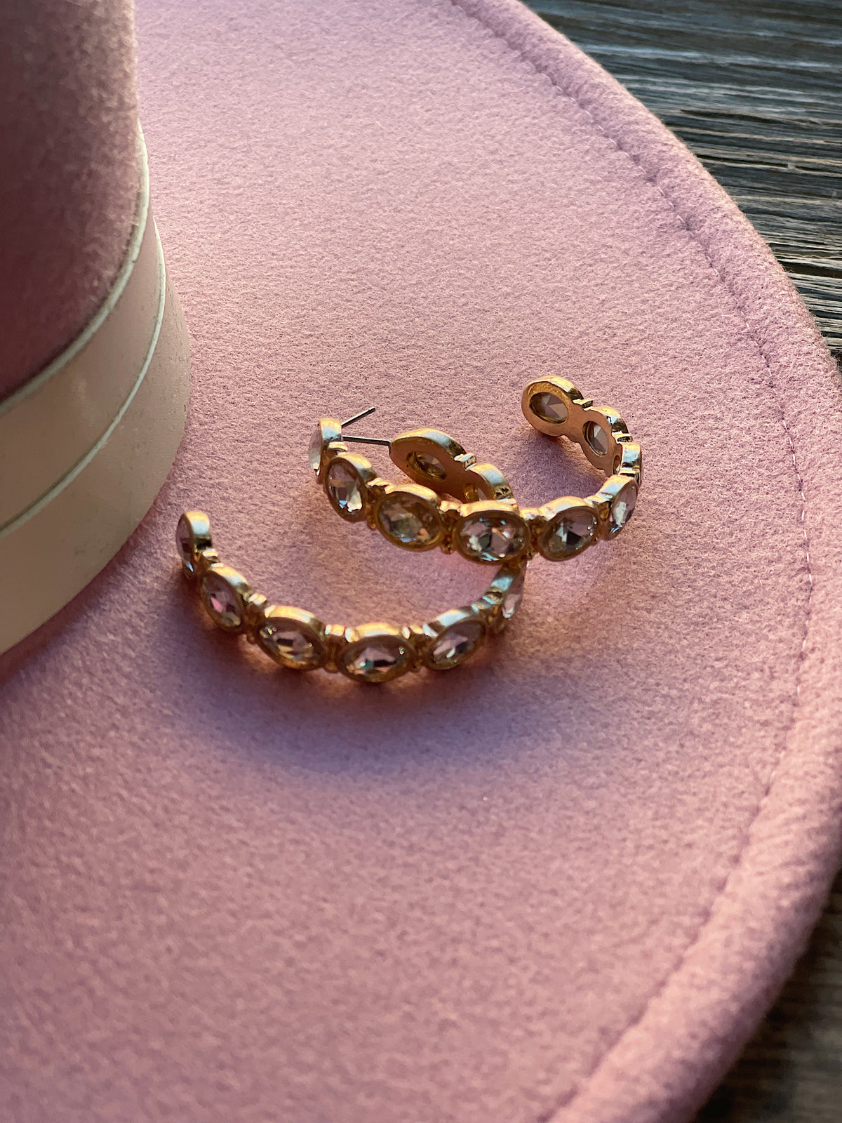 Studded Hoop