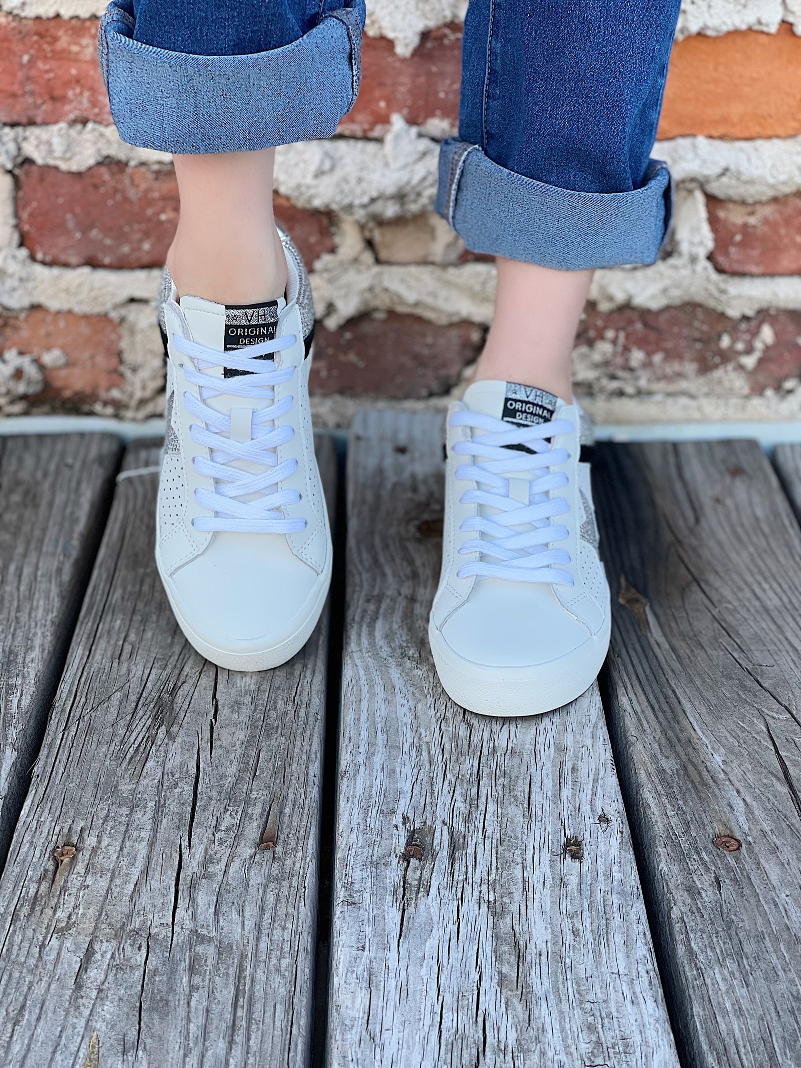 Bounce Rhinestone High Tops