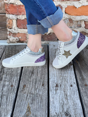 Bounce Mixed Glitter Sneakers