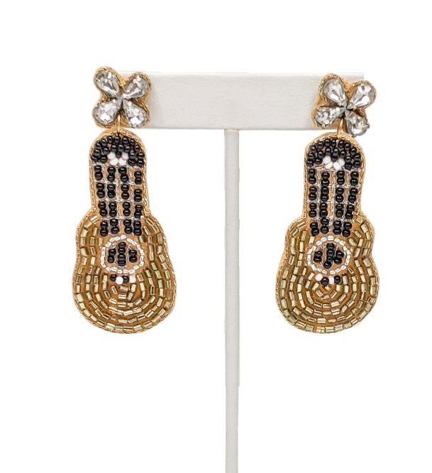 Guitar Earrings