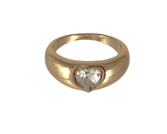 Heart Crystal Ring