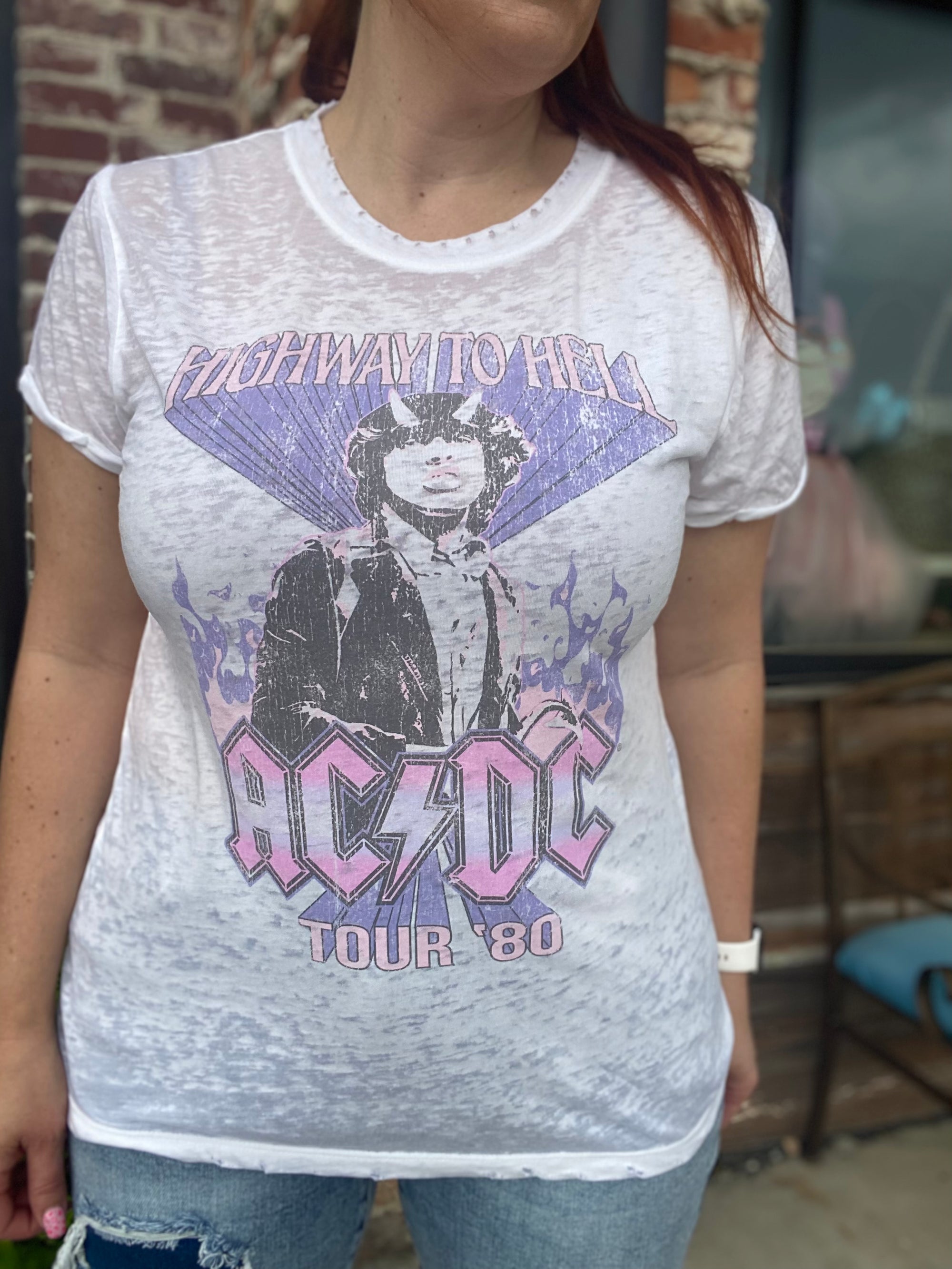 AC/DC '80 Band Tee