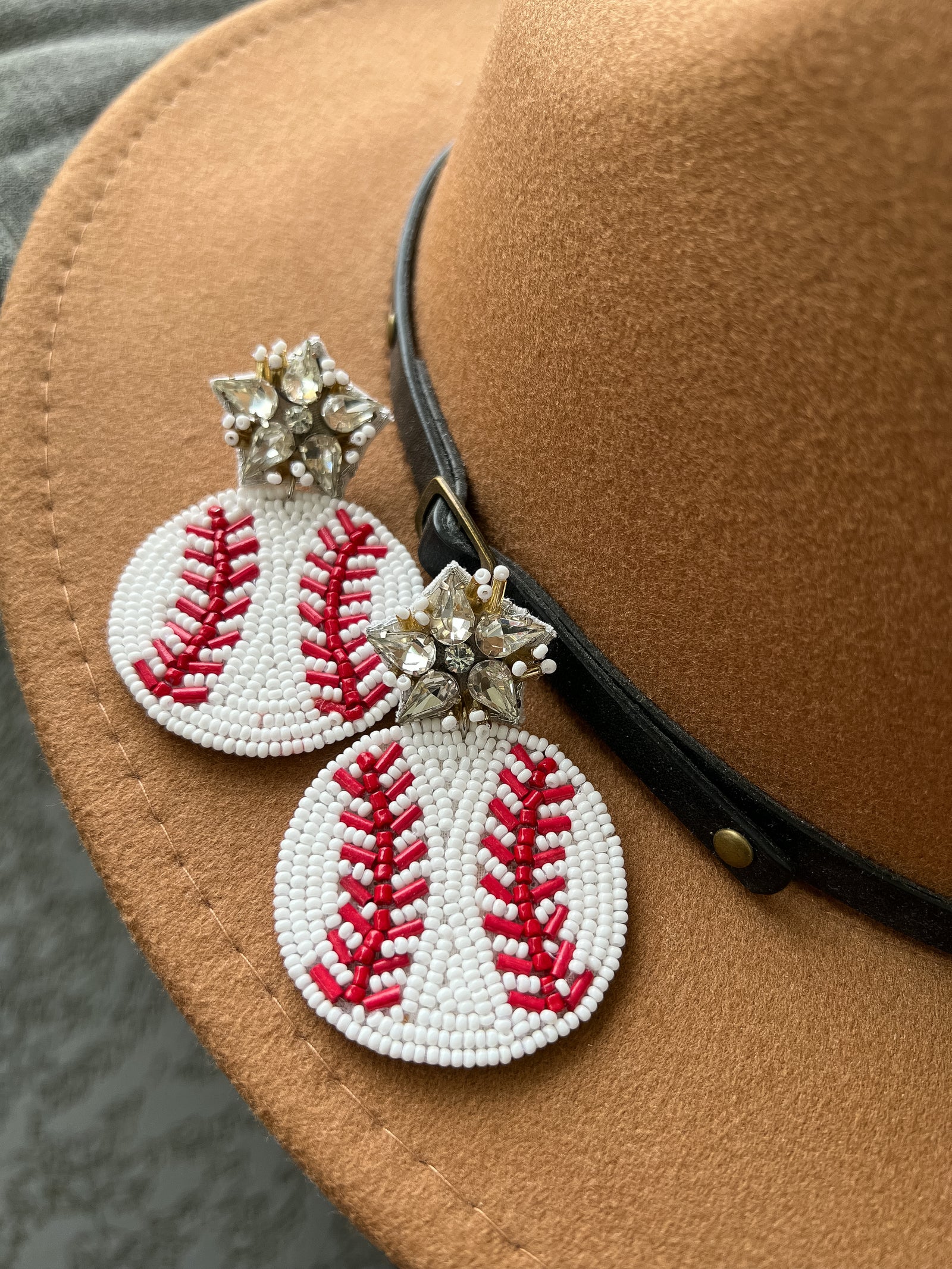 Baseball Earrings