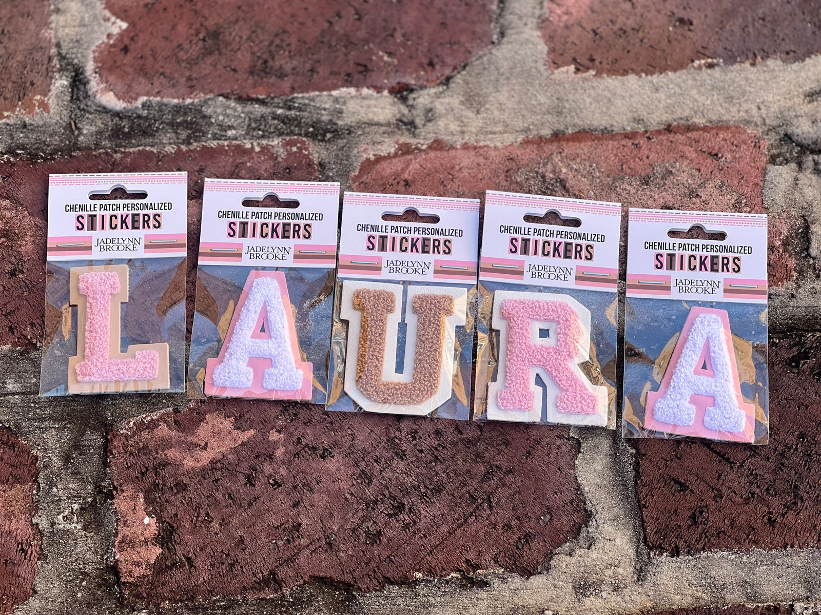 Varsity Chenille Patch Letters