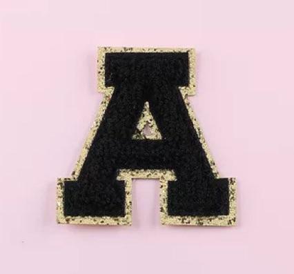 Varsity Letters - Black