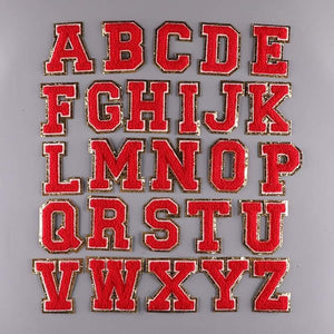 Varsity Letters - Red